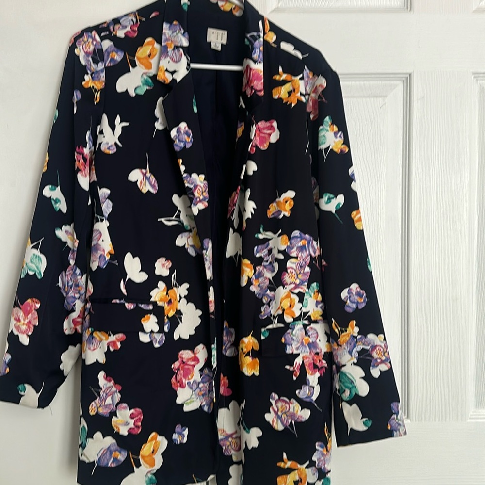 Target Brand - A New Day Floral Blazer